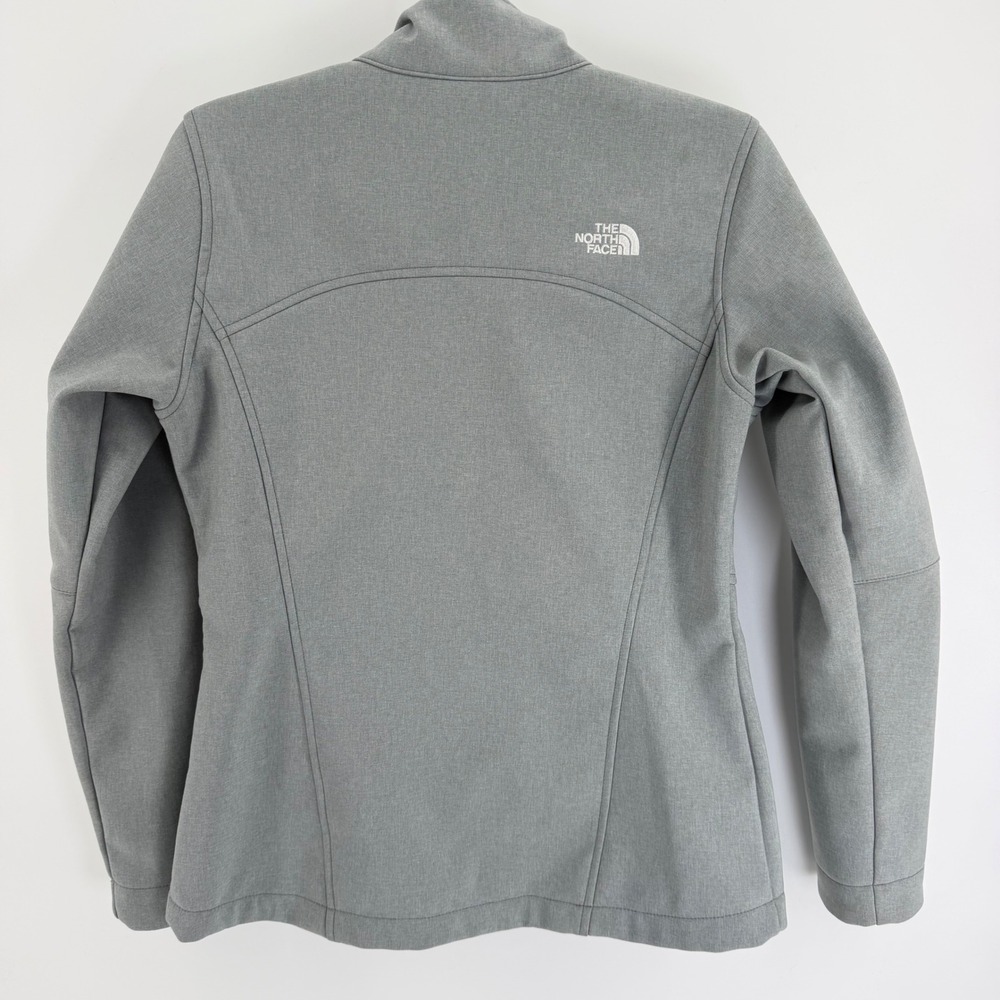 The North Face Womens Gray WindWall Apex Bionic Softshell Jacket Medium - Picture 3 of 12
